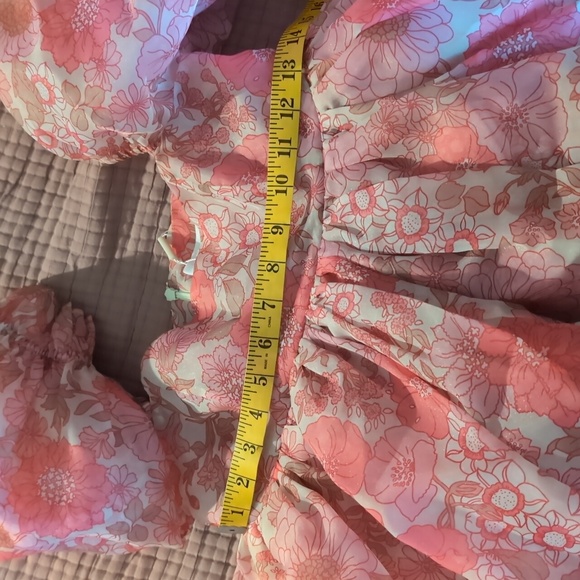 Selkie The Puff Dress in Wallflower - Picture 5 of 5